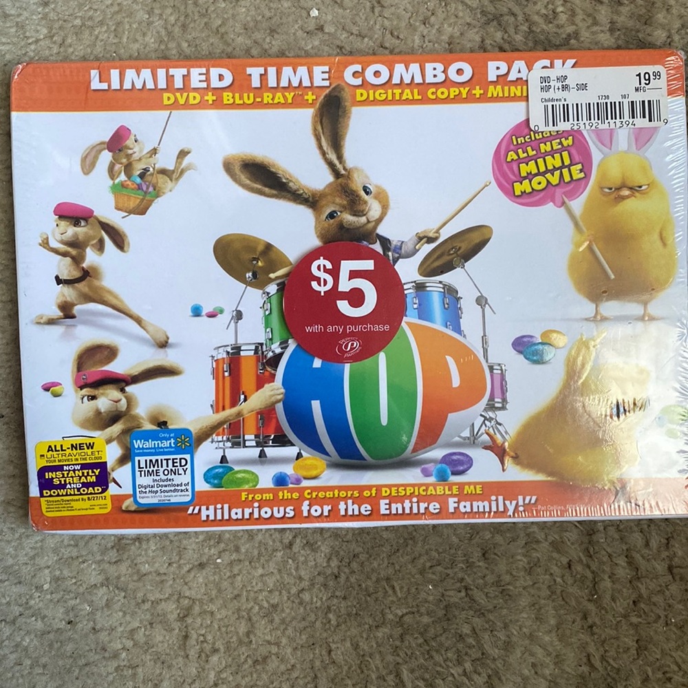 Limited time combo pack hop movie